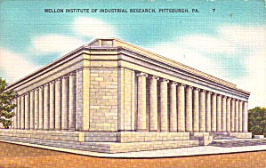 Pittsburgh Pa Mellon Institute Of Idustrial Research P39439