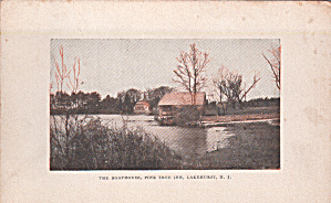 Lakehurst New Jersey The Boathouse Pine Tree Inn P39909