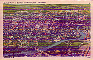 Wilmington Delaware Aerial View P39971