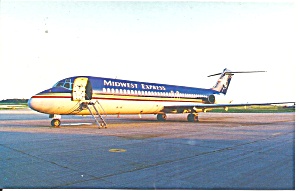Midwest Express Dc-9-32 N203me P40026