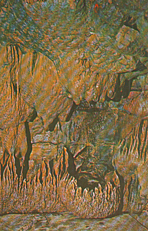 Wyandotte Indiana Wyandotte Caves State Park Throne Canopy P40231