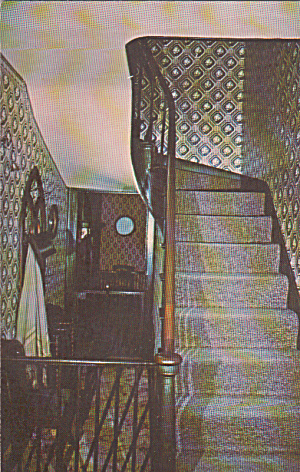 Springfield Illinois Abraham Lincoln S Home Walnut Stairway P40317