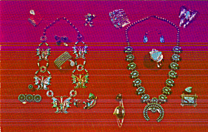 Navvaho and Zuni Handmade Jewelry Postcard P40518 (Image1)