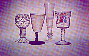 Corning New York Museum Of Glass English Glass Postcard P40712