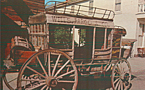 Wells Fargo Line Stage Coach Viginia City Montana P40766