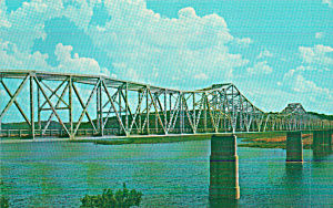 Kimerling Bridge On Missouri Highway 13 Postcard P41109