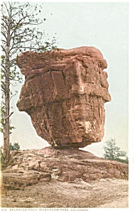 Balanced Rock Colorado Postcard P4235