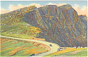 Pikes Peak Highway CO Postcard p4353 (Image1)