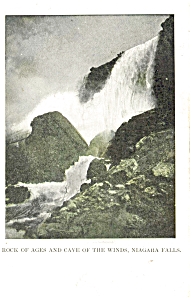 Rock of Ages Niagara Falls NY  Postcard p5052 1906 (Image1)