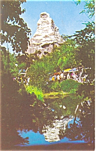 Disneyland  Matterhorn Mountain Postcard  p6354 (Image1)