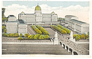 Harrisburg PA Capitol Park Extension Postcard p6954 (Image1)