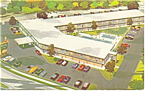 Roanoke Va Holiday Inn Postcard P6961