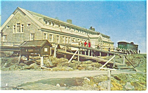 Mt Washington Nh Summit House Hotel Postcard P8062