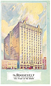 New Orleans LA The Roosevelt Hotel Postcard p8260 (Image1)
