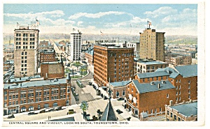 Central Square Youngstown OH Postcard p8902 1916 (Image1)