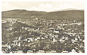 Konigstein Germany Aerial View Postcard P9245