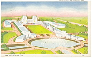Federal Exhibt Bldgs 1939 Ny World S Fair Postcard