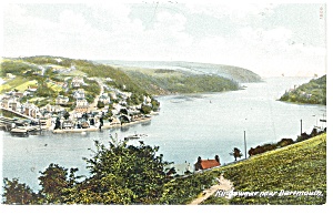 Kingswear Near Dartmouth UK Postcard p9857 (Image1)