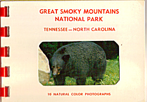 Great Smoky Mountains National Park Souvenir Folder Sf0478