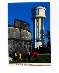 Fort Fincastle Bahamas  Postcard t0098 (Image1)