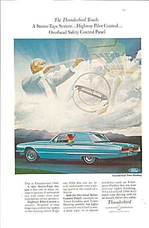 1966 Thunderbird Town Hardtop Ad tbird28 (Image1)