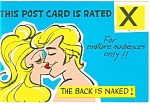 This postcard is rated Comical Postcard cs0414