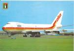Click to view larger image of ALIA Royal Jordanian Airline 747 Postcard cs10000 (Image1)