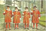 Tower of London England Yeoman Warders in Ceremonial Dress cs10176