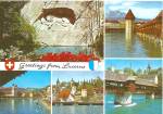 Click to view larger image of Lucerne Switzerland Multi Views cs11052 (Image1)