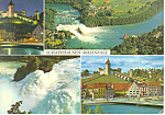 Schaffhausen  Rheinfall Switzerland Postcard cs1125