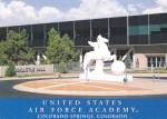 Colorado Springs  Air Force Academy Pegasus Statue Postcard CS13772