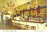 Famous Crystal Bar Virginia City Nevada Postcard cs1528