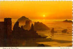 Sunset Splendor on Rugged Scenic Oregon Coast cs5328