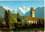 Kirche Unterseen bei Interlaken Switzerland cs5514