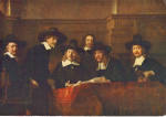 The syndics of the Cloth Hall Rembrandt Postcard cs5891