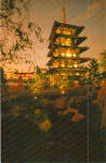 Japan World Showcase Pagoda Epcot Center cs7744
