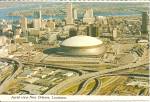 Click here to enlarge image and see more about item cs8261: New Orleans Louisiana  Superdome Aerial View cs8261