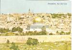 Jerusalem Israel The Old City From Mt Olives cs9362