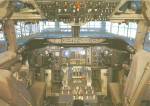 Click to view larger image of Swissair 747 Cockpit cs9990 (Image1)