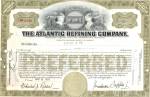 Click here to enlarge image and see more about item d3001: Atlantic Refining Company Preferred Stock Certificate d3001