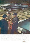 Click here to enlarge image and see more about item jan0889: 1963 Cadillac Chauffers  Talk Ad jan0889