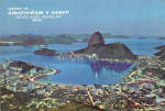 Sugar Loaf and Botatogo Bay by Night Rio de Janeiro Brasil lp0332