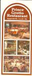Lowell MA Prince Grotto Restaurant postcard lp0818