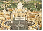 Rome Italy  St Peter s Square Postcard n0658