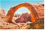 Rainbow Natural Bridge National Monument Utah Postcard n0966