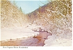 West Virginia Winter Wonderland Postcard n0968