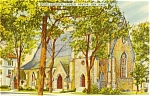 Christ Episcopal Church Newton NJ Postcard p0125