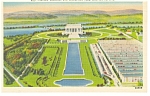 Washington DC Lincoln Memorial Postcard p10128