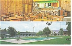 Sherbrooke Quebec Auberge Royal Motel  Postcard p10805