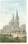 Cathedral St John Divine New York City Postcard p11991 1932